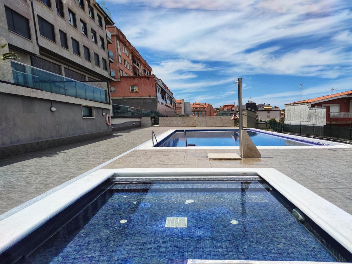 סנשנשו Desconectaengalicia Atico La Perla, Piscina Y Pista Tenis מראה חיצוני תמונה
